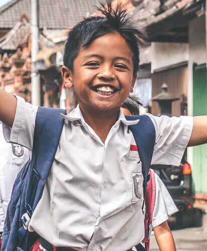 A woman embracing a new chapter of freedom